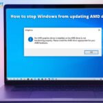 How to stop Windows 10 from updating AMD drivers?