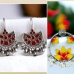 Hand painted Meenakari Earrings