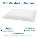 Wake up refreshed every morning with platinum pillows!